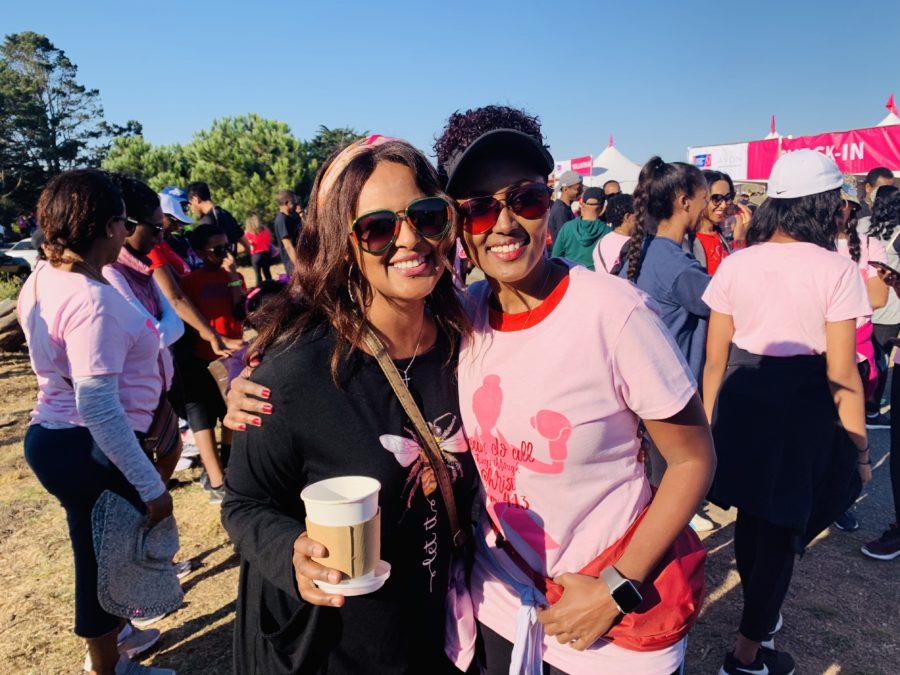 Dr. Benjamin at Breast Cancer Awareness Walk October 2019