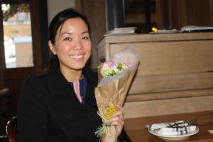 Marina Tooth Fairy Dental Staff Holding Flowers