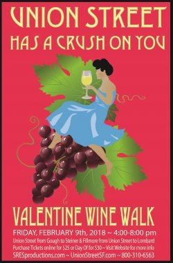 Union Street Valentine Wine Walk 2018